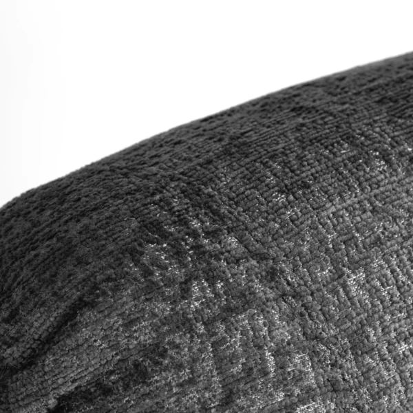 Scaun de masaj reclinabil BOX din velur negru