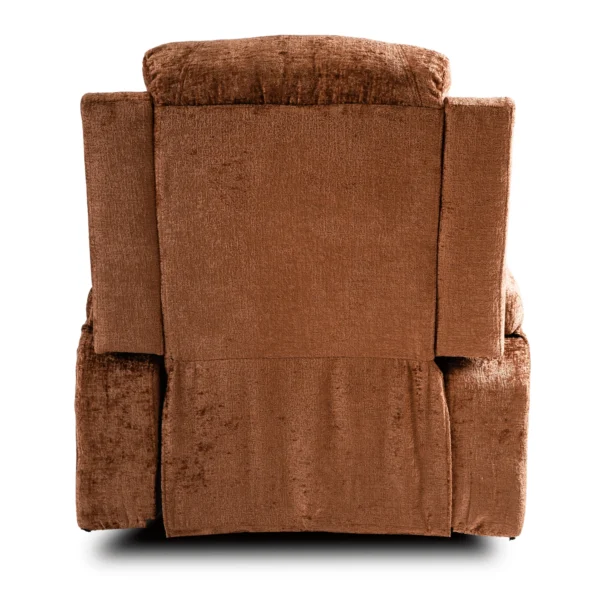 Scaun de masaj reclinabil BOX Brown Velour