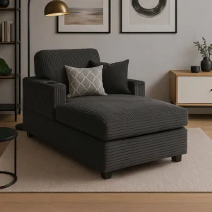 product-3221-0-1 NEO fotoliu lounge din catifea gri — Fotolii de relaxare
