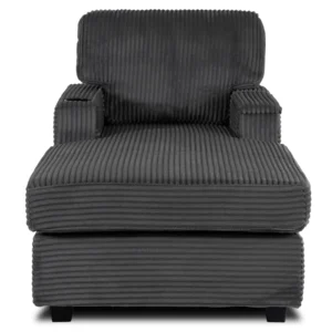 product-3221-3 NEO fotoliu lounge din catifea gri — Fotolii de relaxare