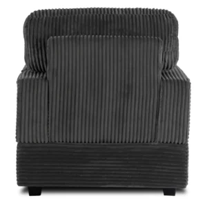 product-3221-6 NEO fotoliu lounge din catifea gri — Fotolii de relaxare