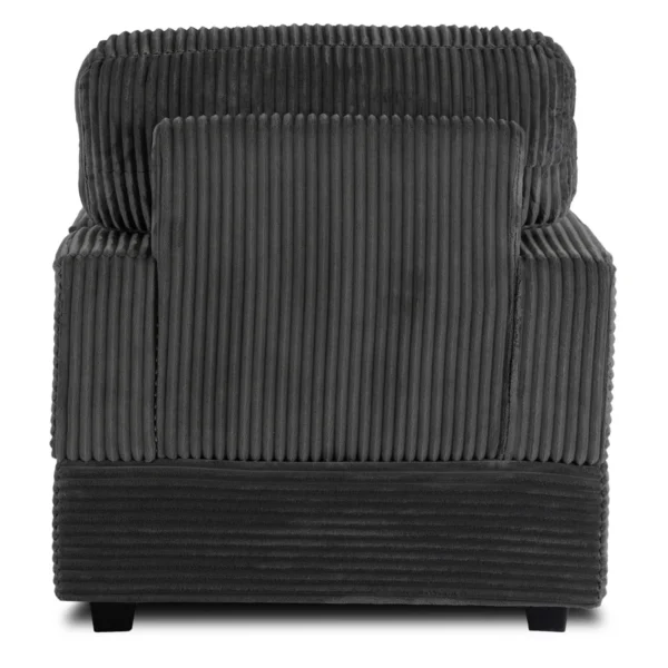 product-3221-6 NEO fotoliu lounge din catifea gri — Fotolii de relaxare