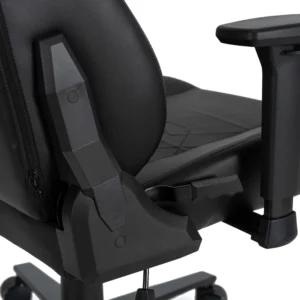 product-3223-12 APEX Swivel Gaming Scaun negru — MOBILA