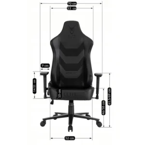 product-3223-16 APEX Swivel Gaming Scaun negru — MOBILA