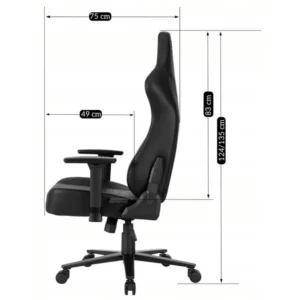 product-3223-17 APEX Swivel Gaming Scaun negru — MOBILA