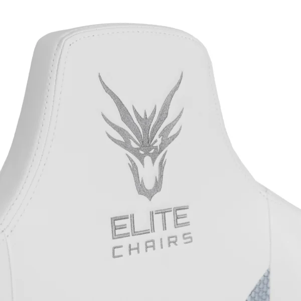 Scaun de gaming pivotant APEX alb