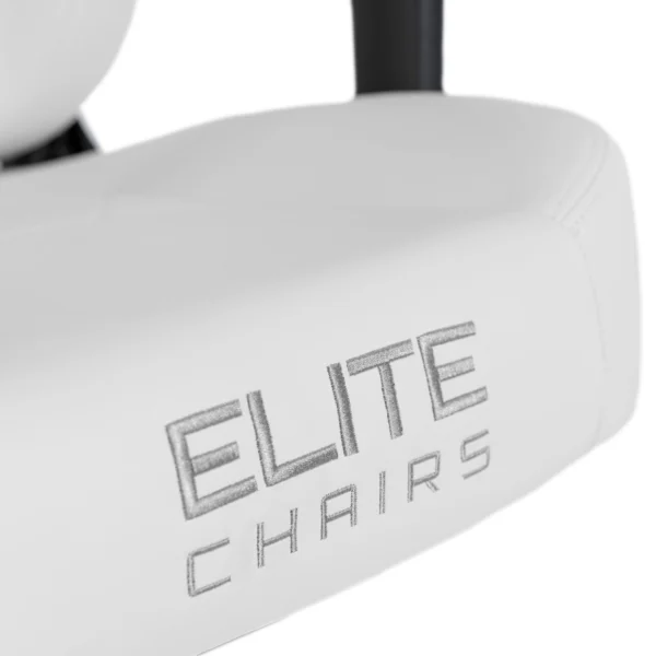 Scaun de gaming pivotant APEX alb