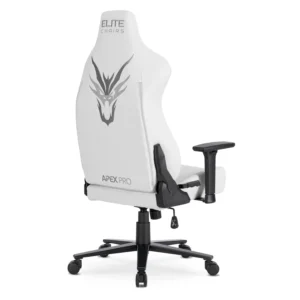 Scaun de gaming pivotant APEX alb