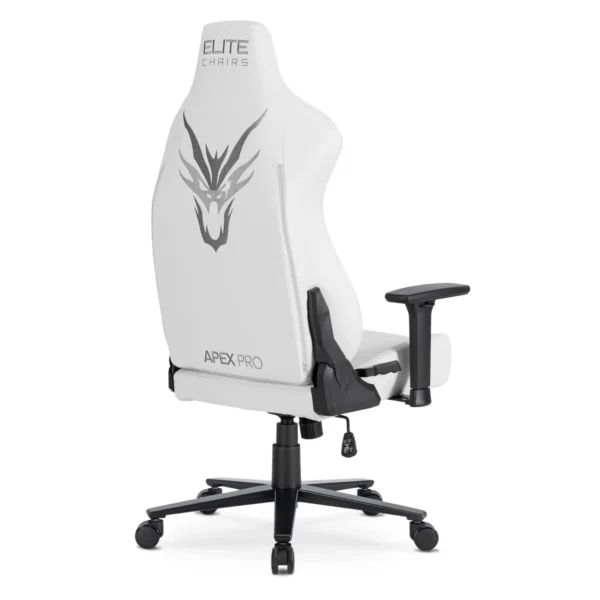 Scaun de gaming pivotant APEX alb