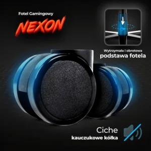 product-3225-5 NEXON Scaun rotativ pentru jocuri negru/galben — MOBILA