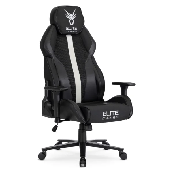 product-3226-0 NEXON Scaun rotativ pentru jocuri negru/alb — MOBILA