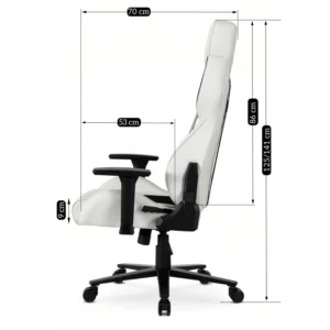 Scaun de gaming pivotant NEXON White