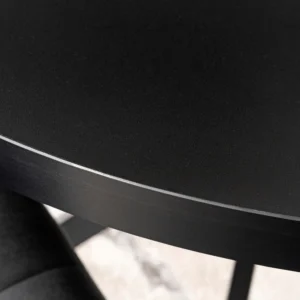 LUGO Masă extensibilă 90–190 cm Negru