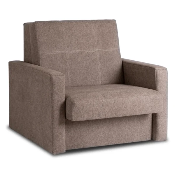 product-3239-0 MILAN 1 fotoliu de dormit simplu bej — Fotolii de relaxare