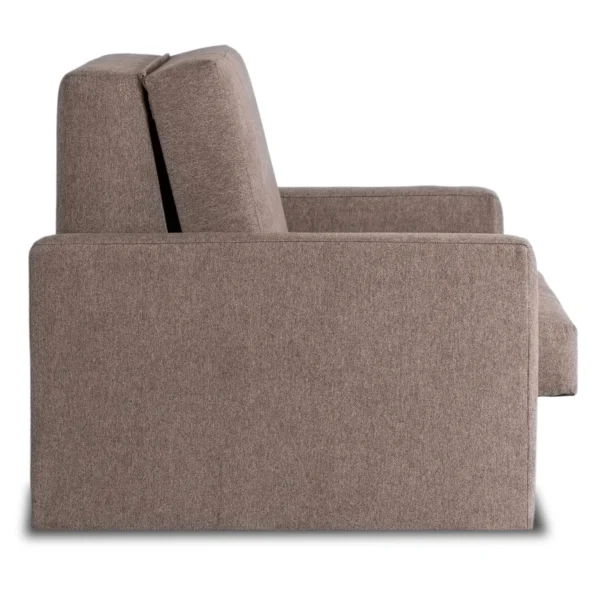 product-3239-2 MILAN 1 fotoliu de dormit simplu bej — Fotolii de relaxare