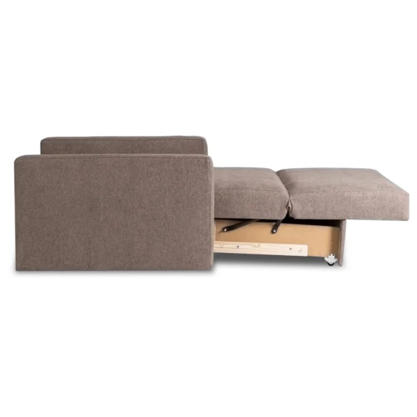 product-3239-5 MILAN 1 fotoliu de dormit simplu bej — Fotolii de relaxare