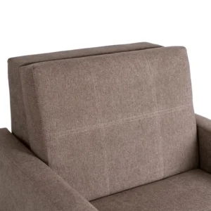 product-3239-6 MILAN 1 fotoliu de dormit simplu bej — Fotolii de relaxare