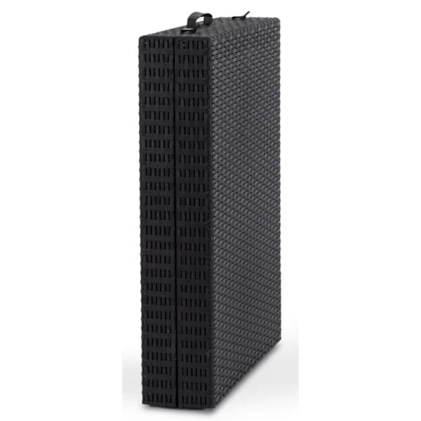 Scaun de grădină ARIZONA Negru Technorattan