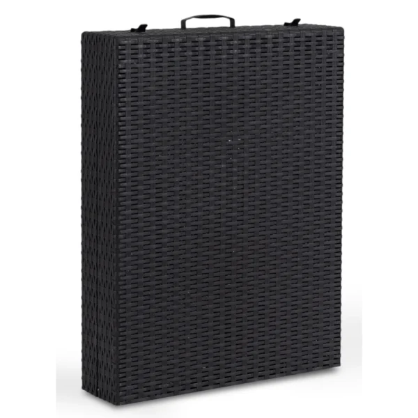 Scaun de grădină ARIZONA Negru Technorattan