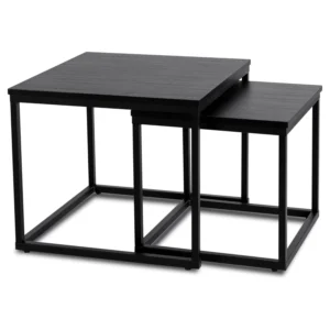 Set masă TEVET negru