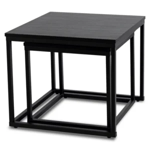 Set masă TEVET negru