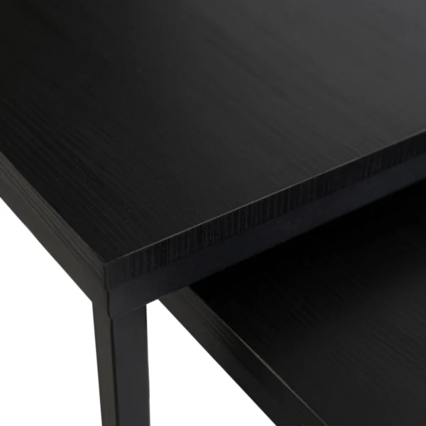 Set masă TEVET negru