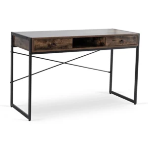 Birou STEP 123 cm Maro/Negru