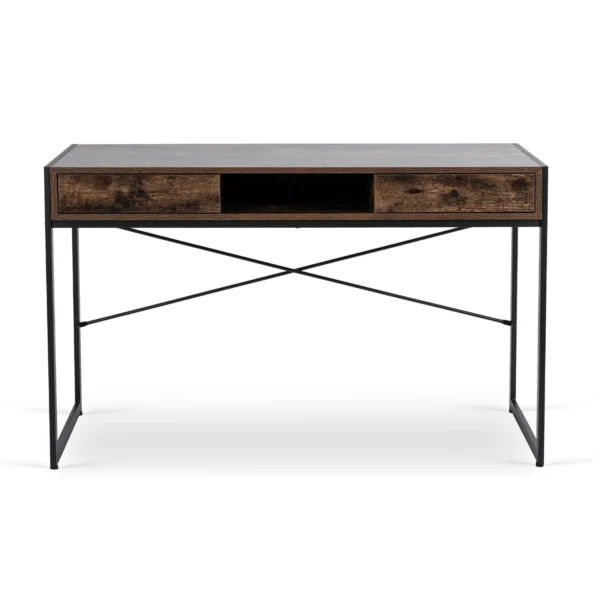 Birou STEP 123 cm Maro/Negru