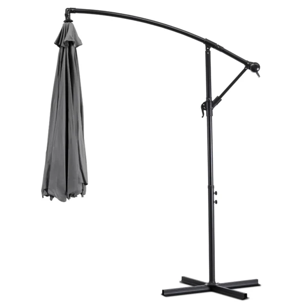 Umbrelă de grădină AKRON Grey