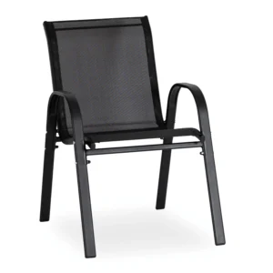 Set de mobilier de grădină MINNESOTA Black