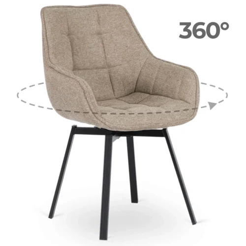 Scaun pivotant LUNA 2 Bej