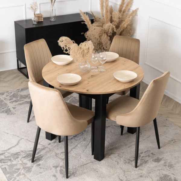 product-3257-2 Scaun BARI din velur bej