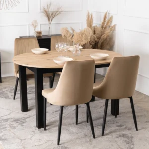 product-3257-4 Scaun BARI din velur bej