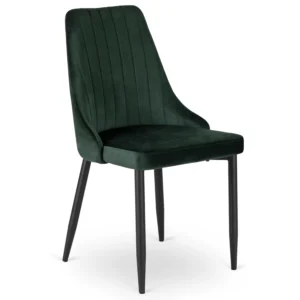 product-3259-0 Scaun BARI din catifea verde — MOBILA