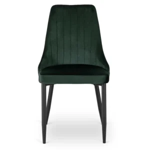 product-3259-1 Scaun BARI din catifea verde — MOBILA