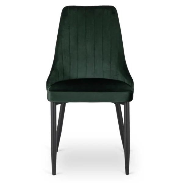 product-3259-1 Scaun BARI din catifea verde — MOBILA