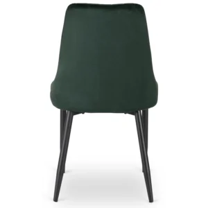product-3259-3 Scaun BARI din catifea verde — MOBILA
