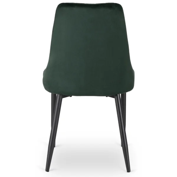 product-3259-3 Scaun BARI din catifea verde — MOBILA