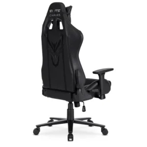product-3262-7 Fotoliu pivotant pentru jocuri FLASH Negru — MOBILA