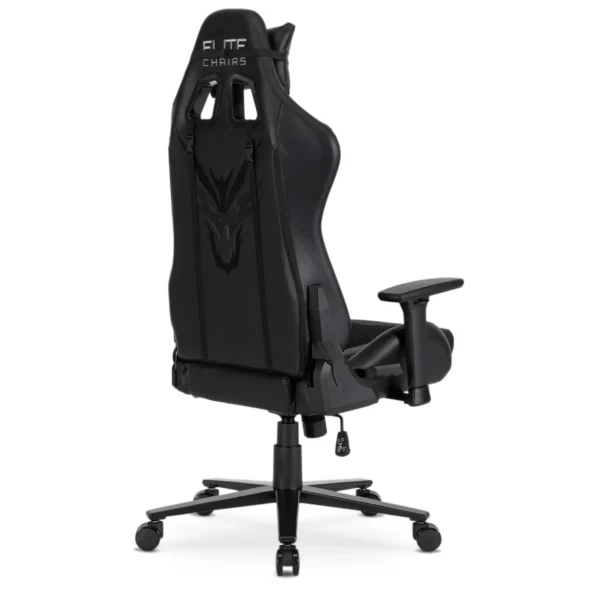 product-3262-7 Fotoliu pivotant pentru jocuri FLASH Negru — MOBILA