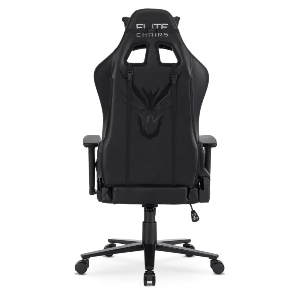 product-3262-8 Fotoliu pivotant pentru jocuri FLASH Negru — MOBILA