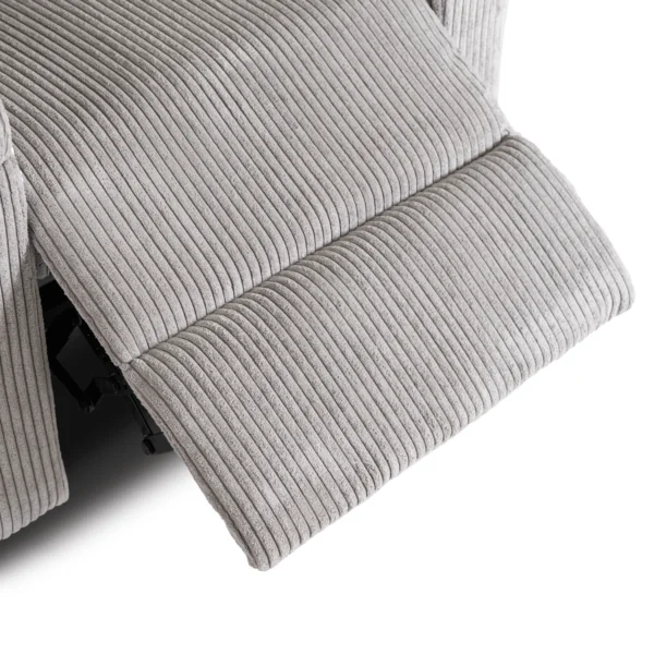 product-3264-13 SPENCER Gri Corduroy fotoliu pliabil — Fotolii de relaxare