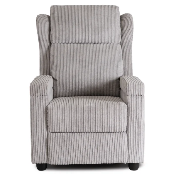 product-3264-4 SPENCER Gri Corduroy fotoliu pliabil — Fotolii de relaxare