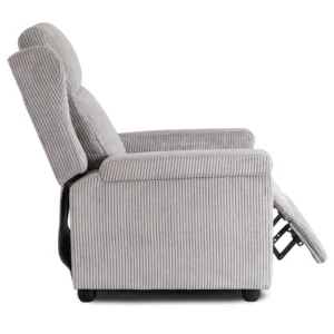 product-3264-7 SPENCER Gri Corduroy fotoliu pliabil — Fotolii de relaxare