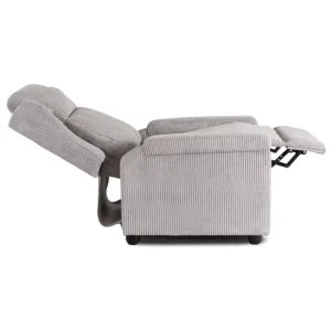 product-3264-8 SPENCER Gri Corduroy fotoliu pliabil — Fotolii de relaxare