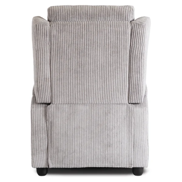 product-3264-9 SPENCER Gri Corduroy fotoliu pliabil — Fotolii de relaxare