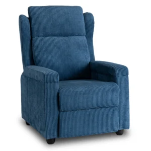 product-3265-1 SPENCER fotoliu pliabil Corduroy albastru marin — Fotolii de relaxare