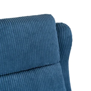 product-3265-10 SPENCER fotoliu pliabil Corduroy albastru marin — Fotolii de relaxare