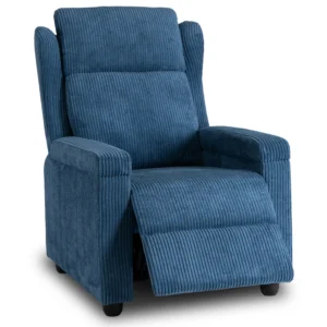 product-3265-2 SPENCER fotoliu pliabil Corduroy albastru marin — Fotolii de relaxare