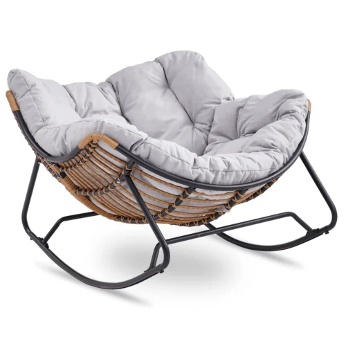 Scaun balansoar ELTON Gri